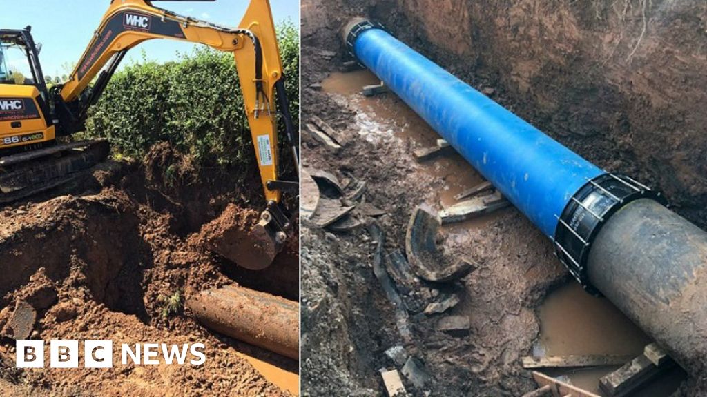 Severn Trent sorry as second water pipe bursts in Nottinghamshire