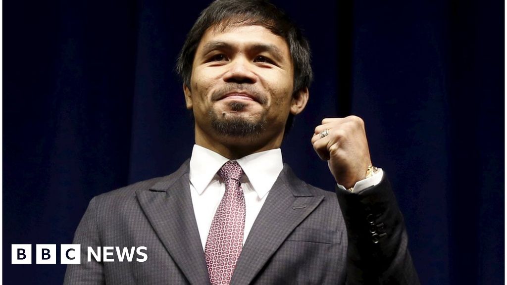 Philippine boxer Manny Pacquiao to run for senate BBC News