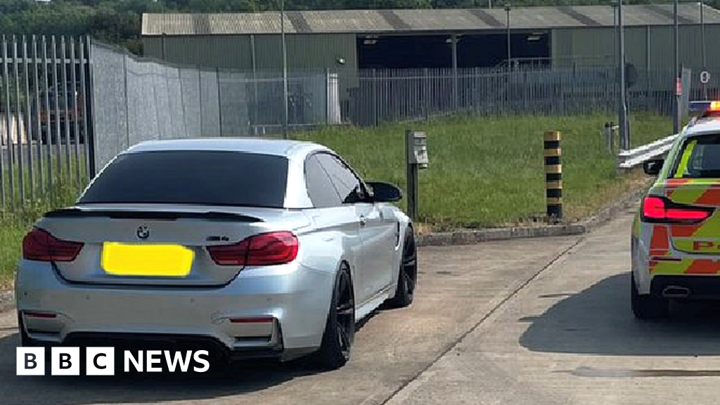 Groom stopped for speeding on M4 on way to wedding