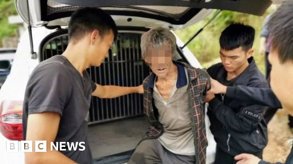 Fugitive on run for 17 years found living in cave by a drone - BBC News