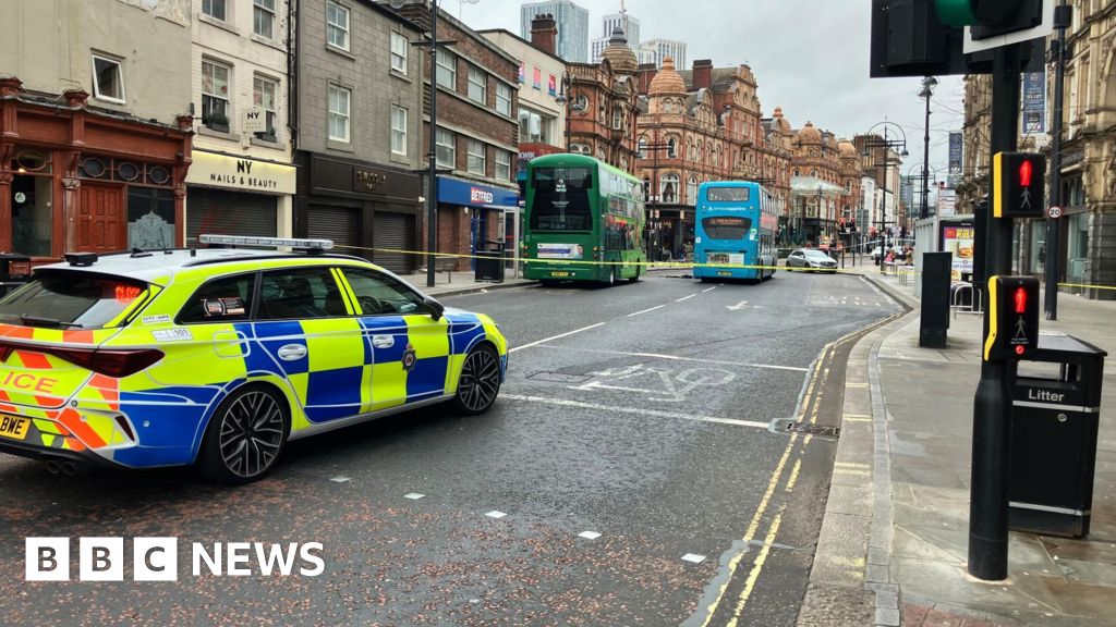 bbc.co.uk - Alex Moss - Pedestrian in hospital after being hit by double-decker bus in Leeds