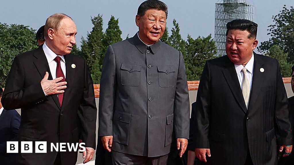 'Trump's out, Xi's in': BBC correspondents react to China's military parade