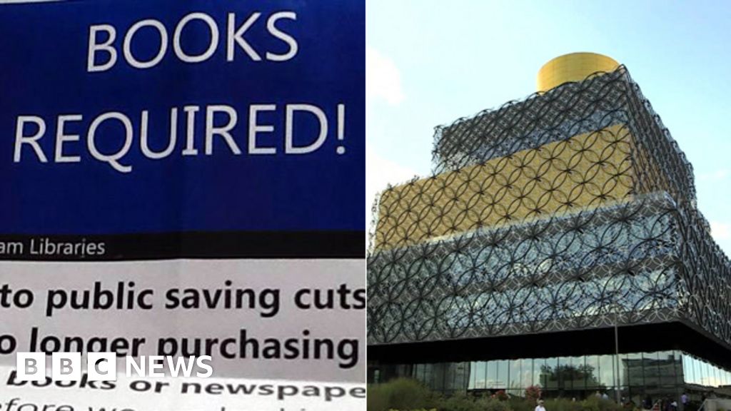 Birmingham Libraries 'stop Buying Books' - BBC News