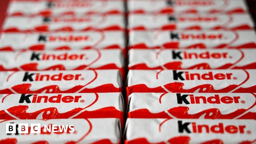 Kinder chocolate recalled in US over salmonella concerns