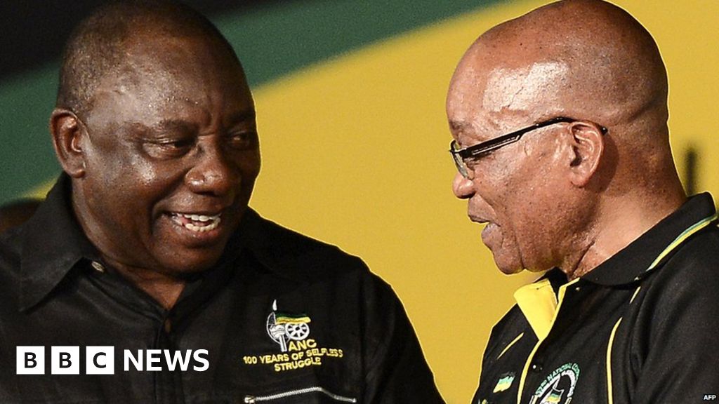Zuma succession debate overshadows ANC conference - BBC News