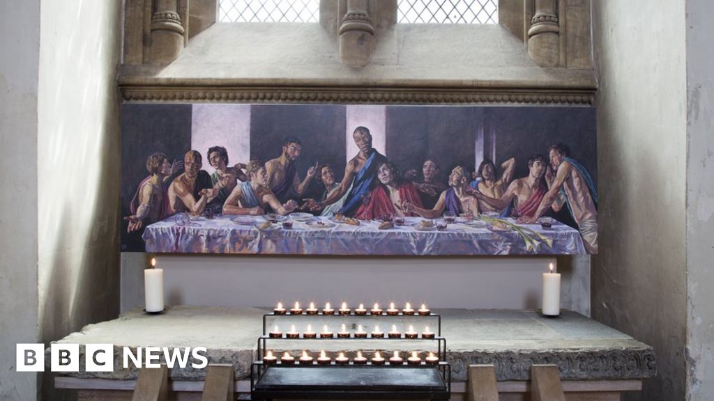 St Albans Cathedral S Black Jesus Is A Bold Statement Bbc News