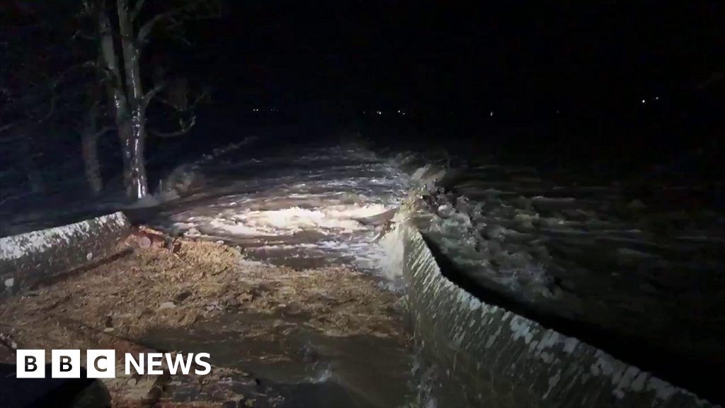 Yorkshire Roads Close After Flooding Due To Heavy Rain - BBC News