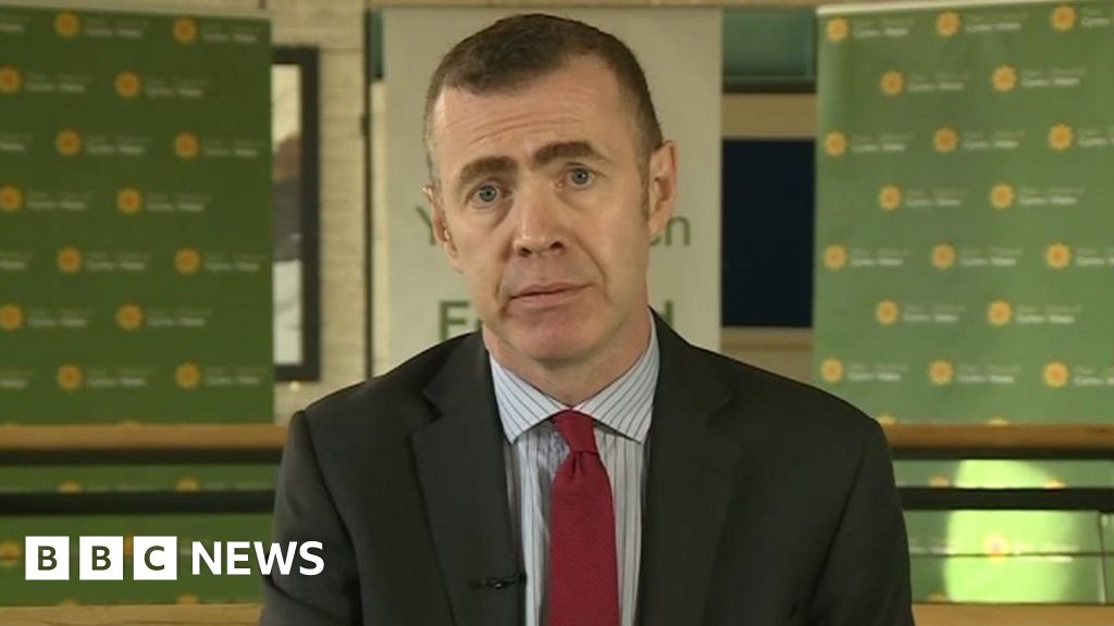 Plaid Cymru's Adam Price: I'm in minority on coalition - BBC News
