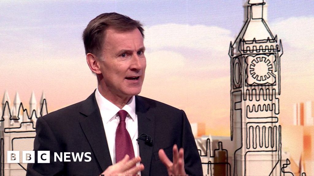 Jeremy Hunt says a triple lock on pensions will be in the Tory manifesto