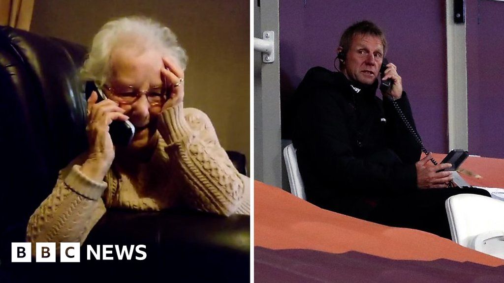 Football fan, 92, gets call from favourite player