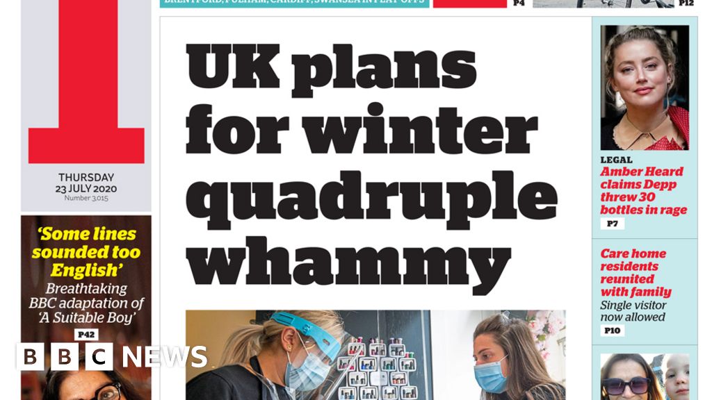 The Papers: 'Winter quadruple whammy' and 'we won't shop you'