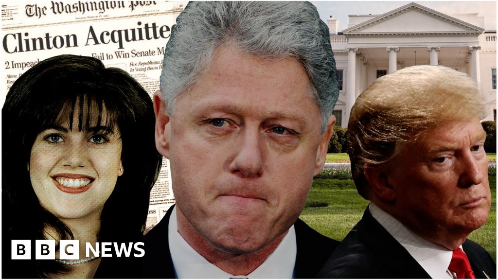 Bill Clinton acquittal: Echoes of a sex scandal 20 years on - BBC News