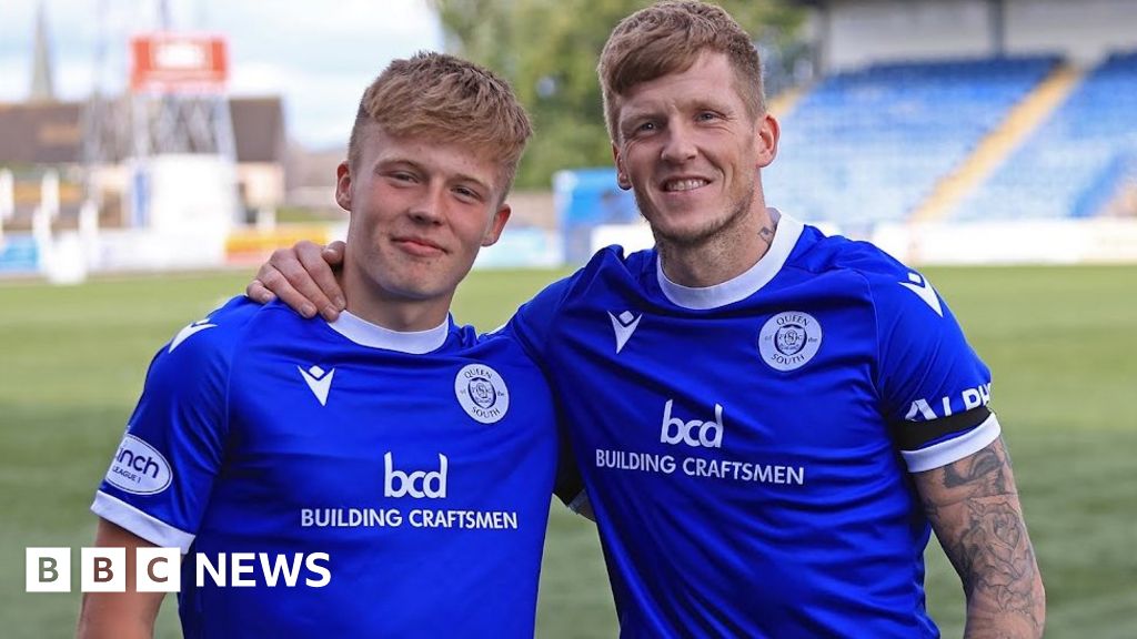 Father And Son Make Football History At Queen Of The South BBC News what-happened-to-football-in-scotland-after-king-george-vi-s-death