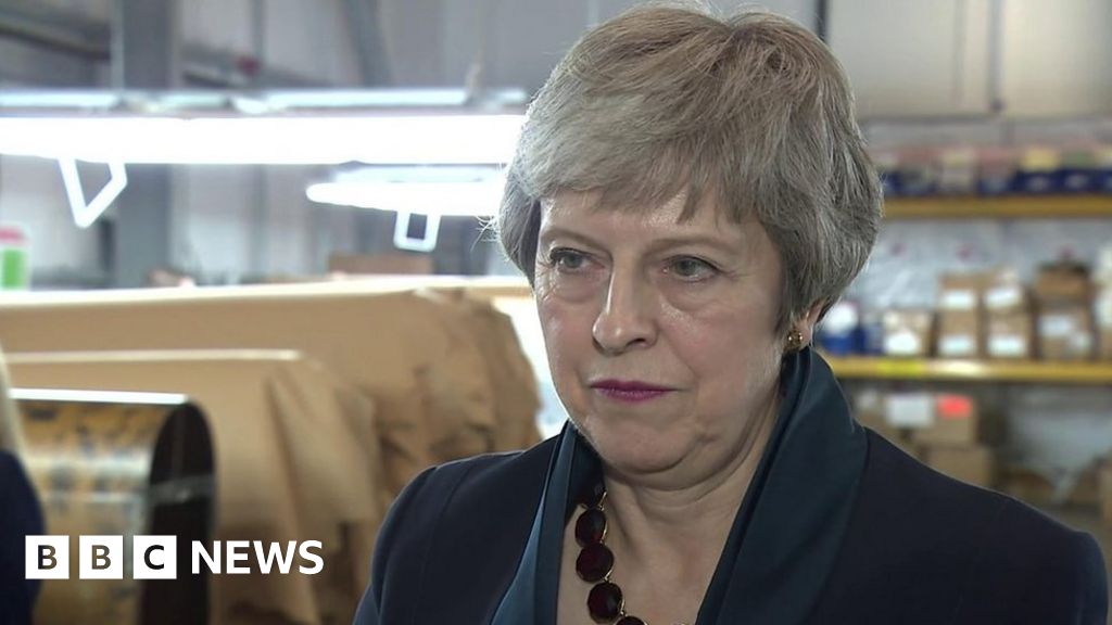 Theresa May Brexit Deal Good For Scotland Bbc News 