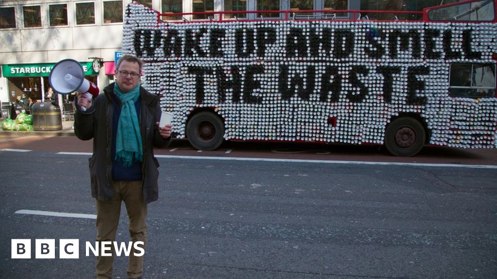 Viewpoint The Waste Mountain Of Coffee Cups BBC News