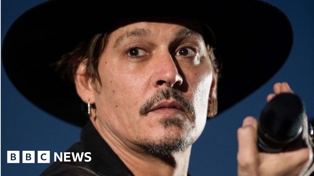 Johnny Depp on Donald Trump Crime or free speech? BBC News(00)