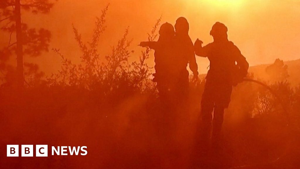 Firefighters battle raging La Palma wildfires