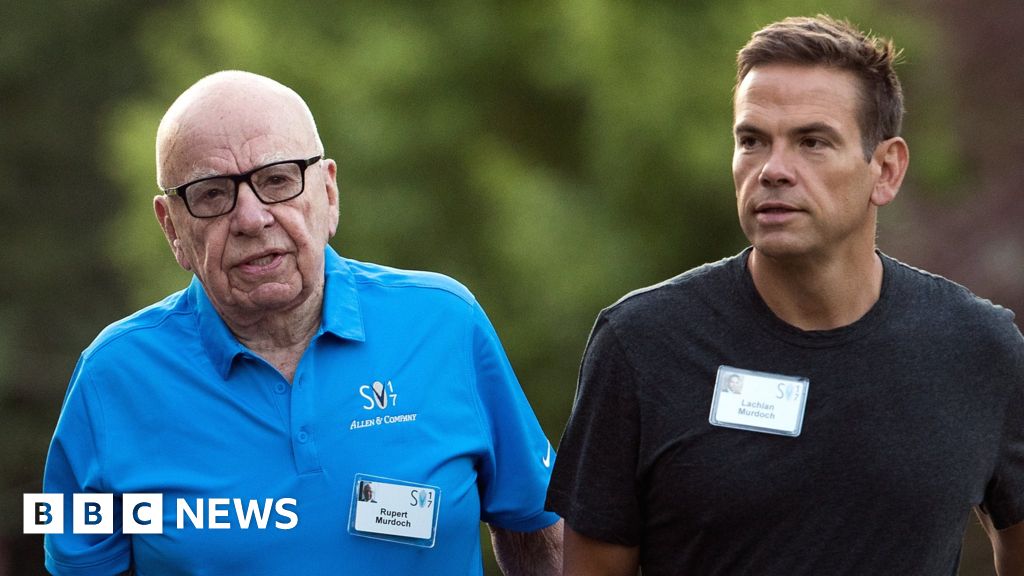 Rupert Murdoch steps down as Fox and News Corp chairman in favour of son Lachlan
