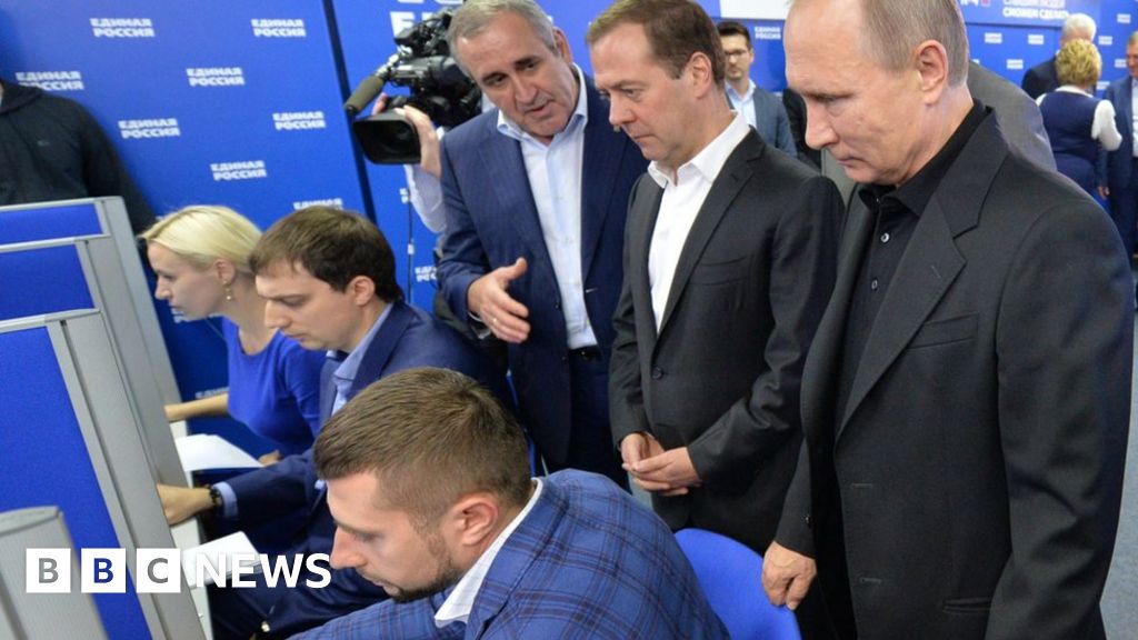 Russian Election: Big Victory For Putin-backed Party United Russia ...