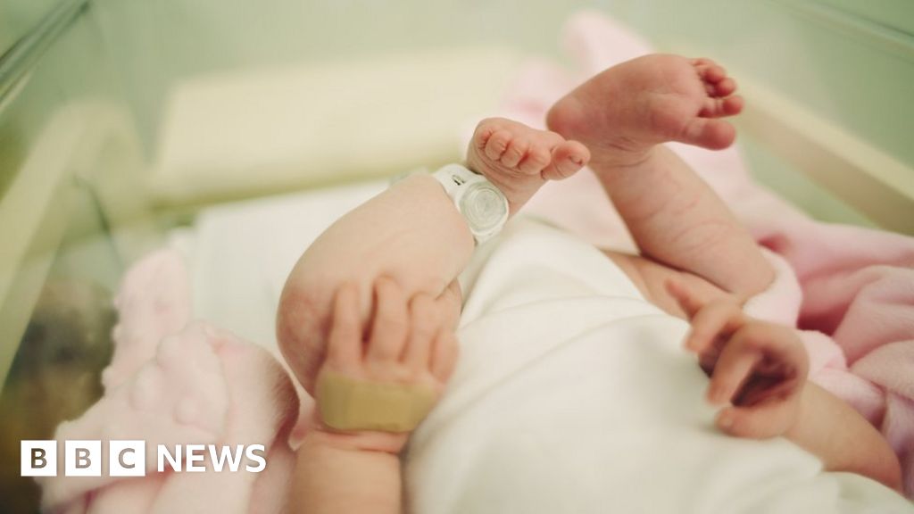 Smallest baby at birth' home after 13 months in hospital - BBC News