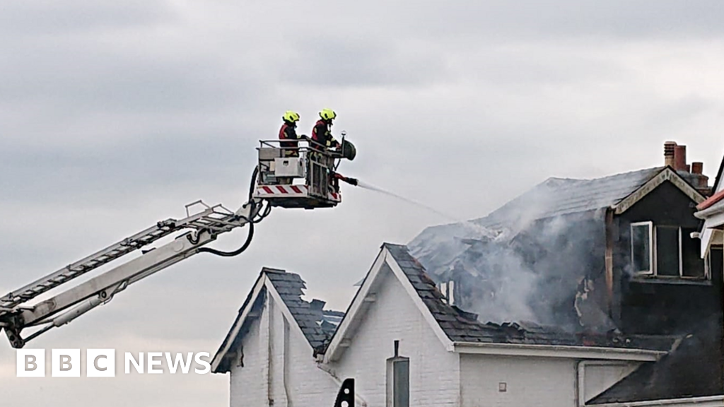 Torquay house fire Woman arrested on suspicion of arson BBC News