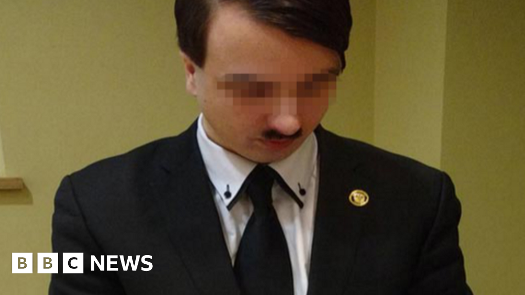 Hitler Lookalike Arrested In Austria BBC News    94634080 Capture 