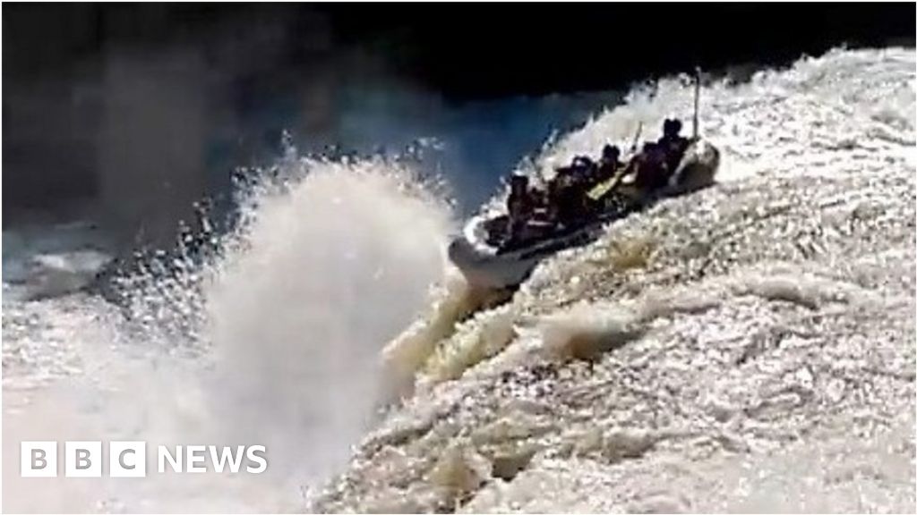 Rafters accidentally plunge over waterfall in Pennsylvania