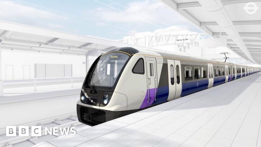 Crossrail train carriage features unveiled BBC News