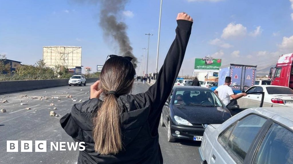 Hadis Najafi: Iran police fire on mourners of female protester - witnesses