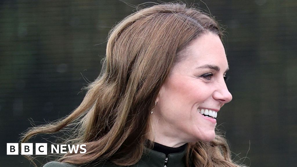 William and Kate meet young firefighters in Northern Ireland