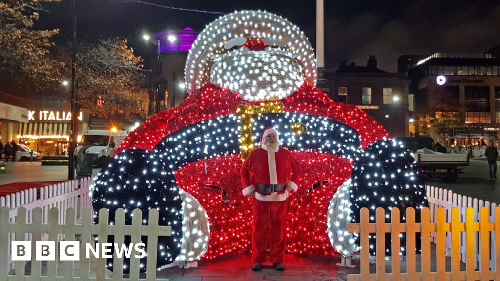 Derby: ‘UK’s largest Santa’ coming to city’s lights installation