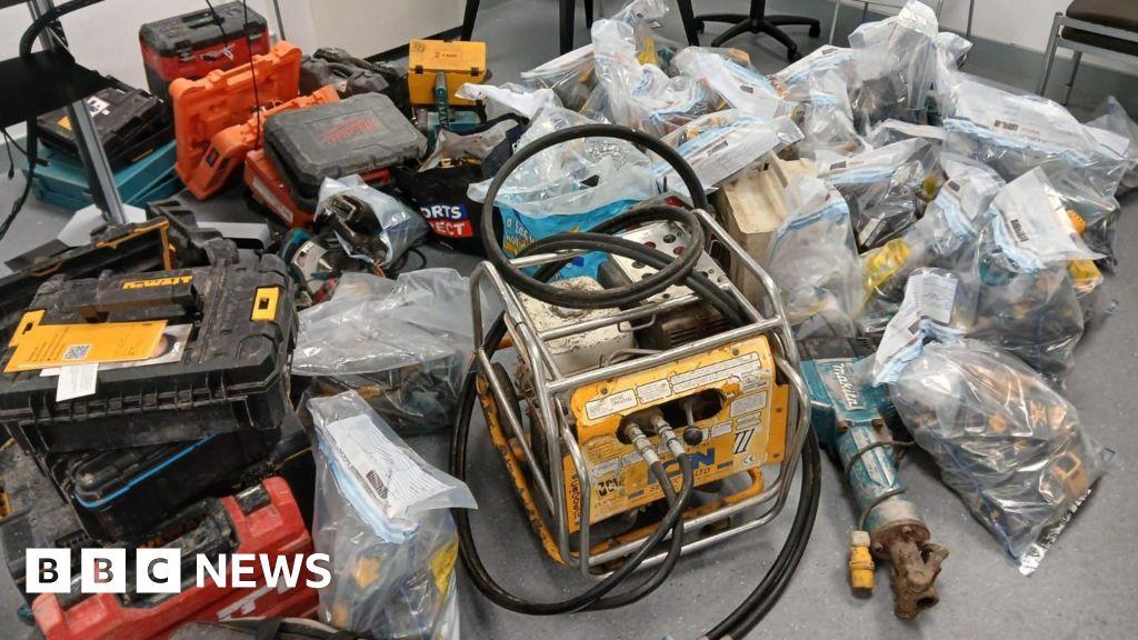 Tools worth 80k seized by police at car boot sale