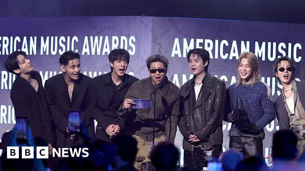 BTS crowned ‘Artist of the Year’ at American Music Awards
