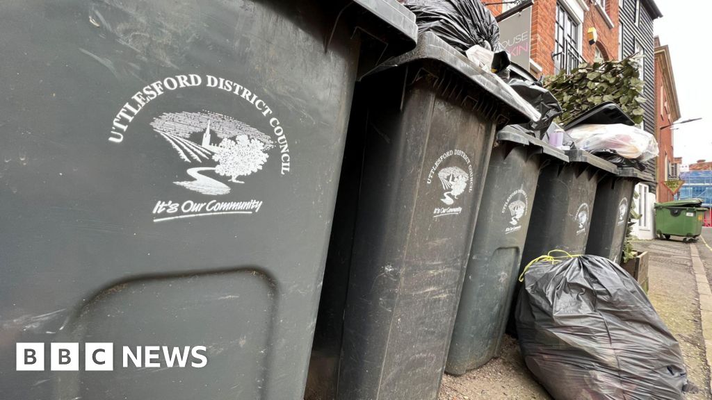 Uttlesford District Council resumes waste collections after pause BBC