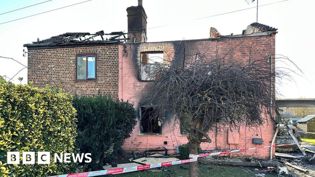 Holbeach homes gutted in blaze ‘sparked by New Year’s firework’