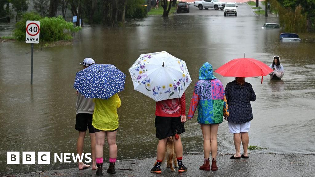 Mass blackouts and flooding in storm-affected states