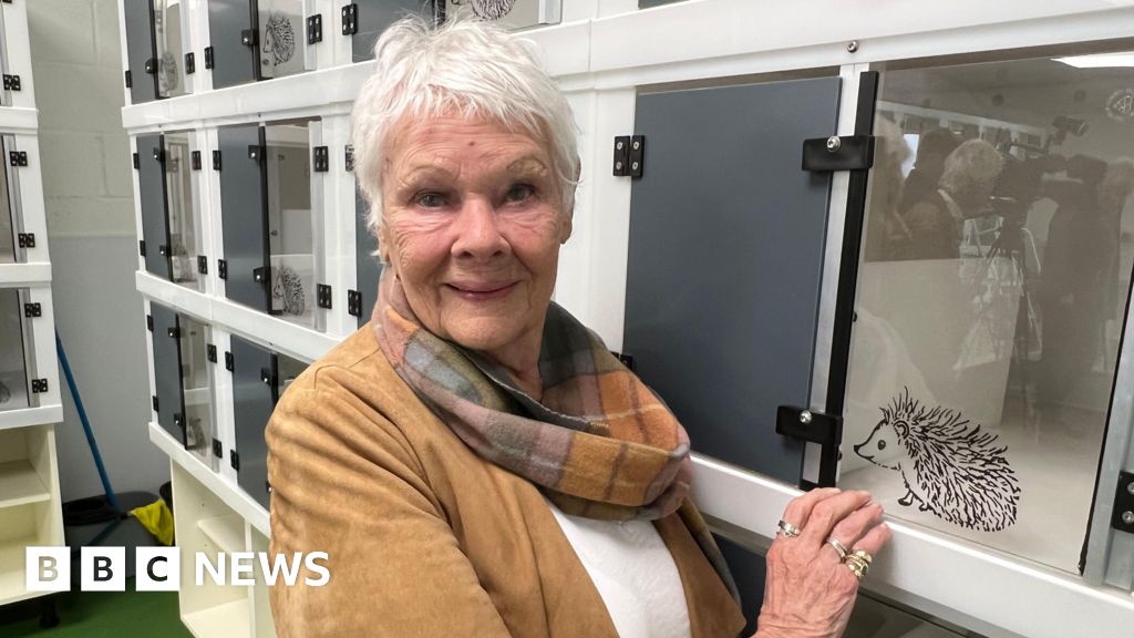 Dame Judi Dench opens new Wiltshire Wildlife Hospital facility 