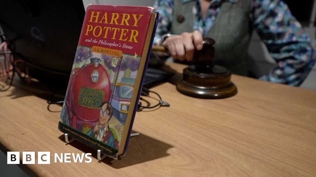 Buku Harry Potter Edisi Pertama Ditemukan di Devon dijual seharga £ 21.000