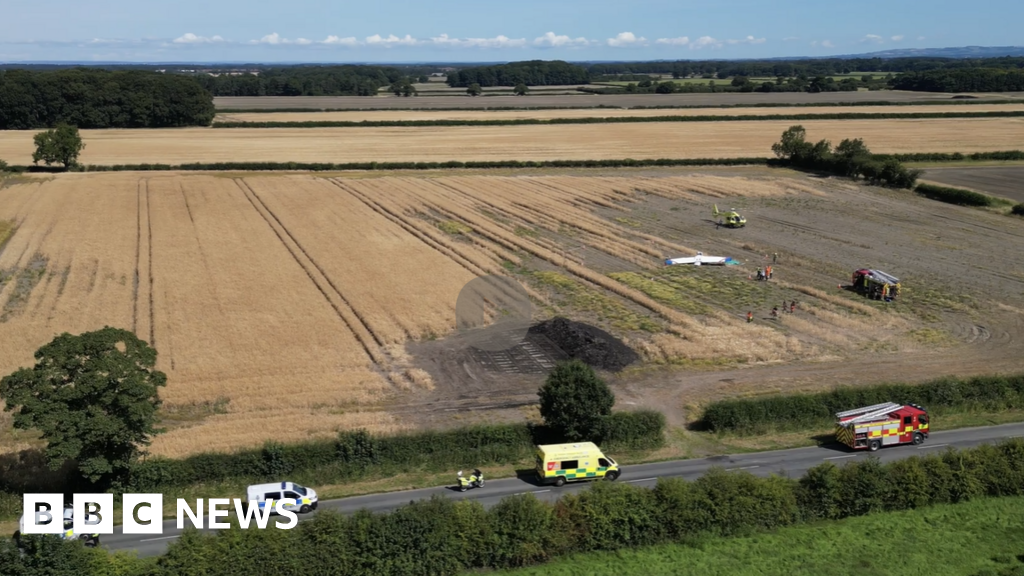 Two dead after light aircraft crash in Yorkshire