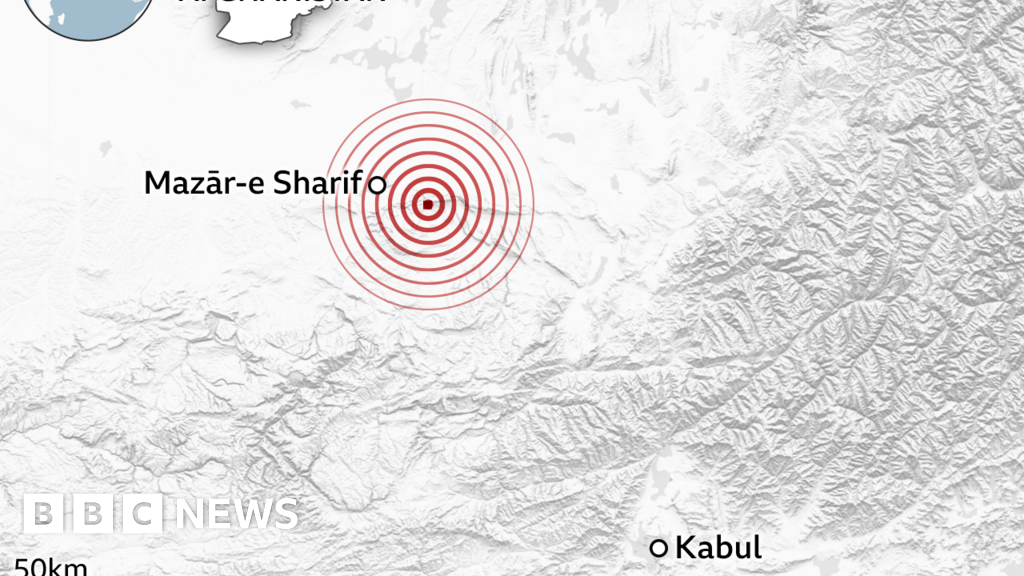 At least eight dead after magnitude-6.3 earthquake hits Afghanistan