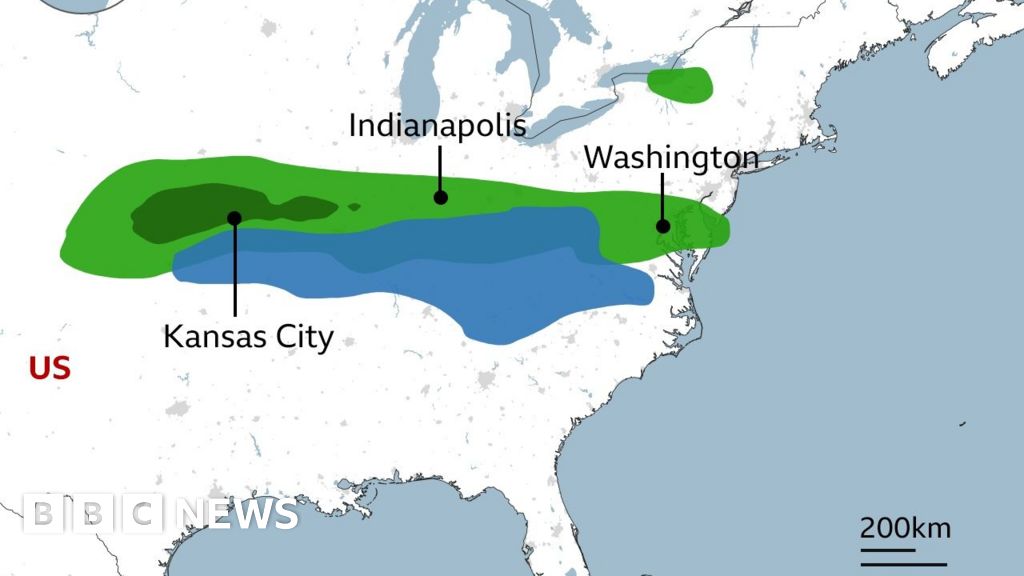 Five US states declare state of emergency over severe storm