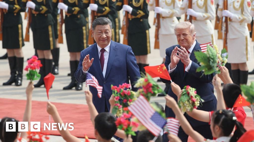 Watch: What happened on day one of Trump's China visit?