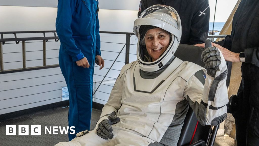 Astronauts Butch and Suni finally back on Earth