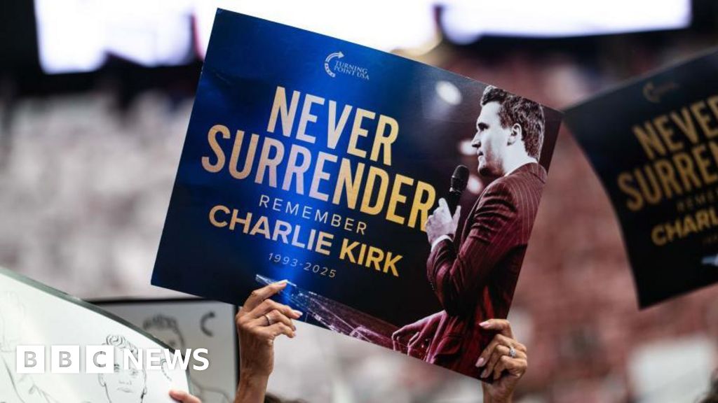 Five ways Kirk memorial hints at direction of Maga movement
