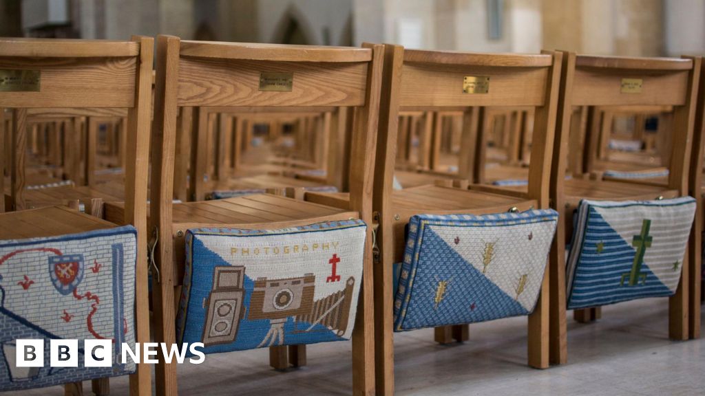 British history told through Guildford Cathedral cushion project