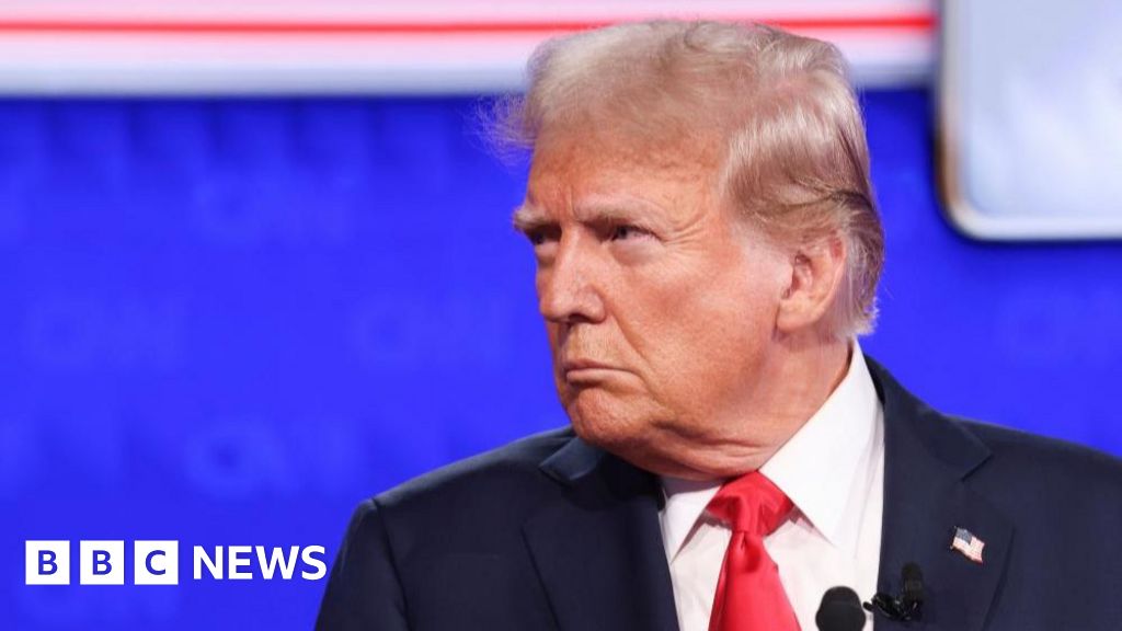 Trump geht der Debattenfrage, ob er das Wahlergebnis akzeptieren wird, aus dem Weg
