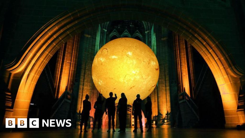 Museum of the Moon displayed at Kilkenny Cathedral until March 29