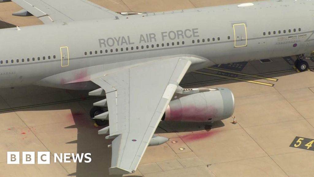 Four charged over break-in at RAF Brize Norton