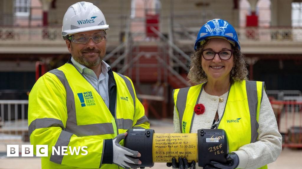 Time Capsule Sealed at Derby Market Hall