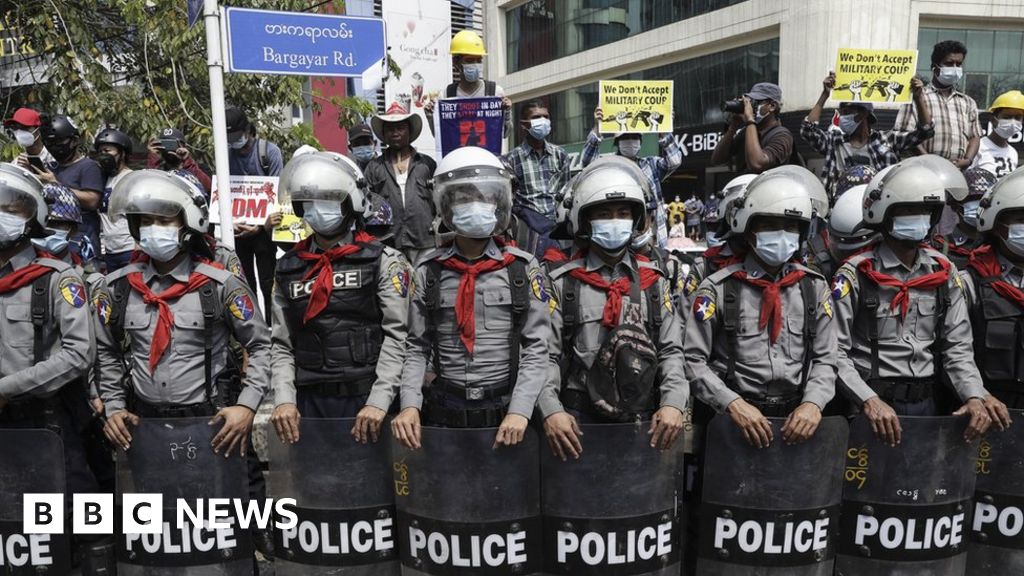 Myanmar coup: UK imposes sanctions on three generals - BBC ...